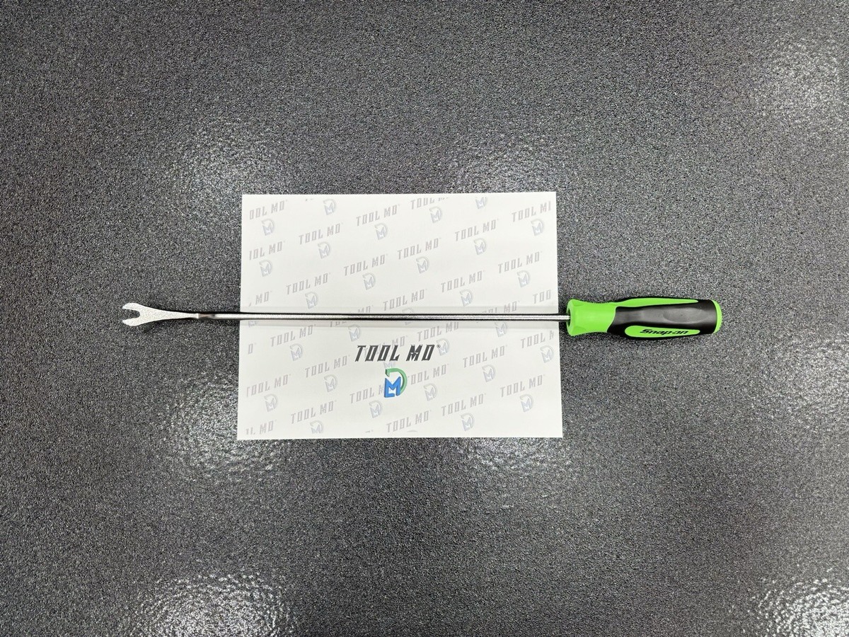 Snap-on USA GREEN Soft Grip Long Trim Pad Removal Tool ASG187B