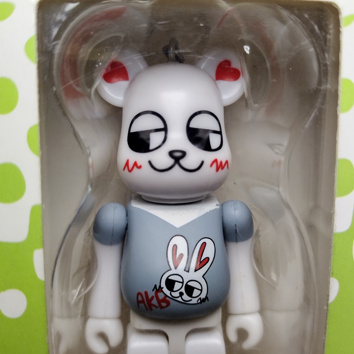 MEDICOM TOY - ベアブリック BE@RBRICK 100% AKB sakico Rare BE@RBRICK design by Tomomi Itano AKB48 Medicom Toy Bear