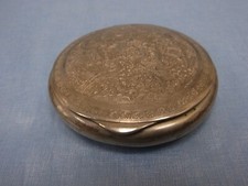 KA1194-84er Silber Dose Antik H&ouml;he 1,5 cm d.m 6,5 cm Gewicht 61 Gramm