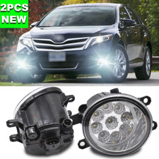For Toyota Venza 2014 Pair Front Bumper Fog Light Lamp Replacement 8121006071