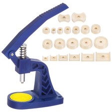 Watch Back Case Press Set, Watch Press Set with 20 Dies Mould Blue
