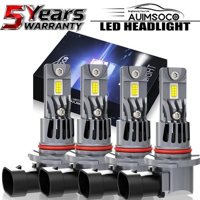 For Acura Integra 1994-2001 LED Headlight Kit Bulbs 48000LM Super Bright White