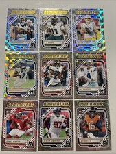 2025 Panini Donruss Dominators NFL Lot Of 9 Cards