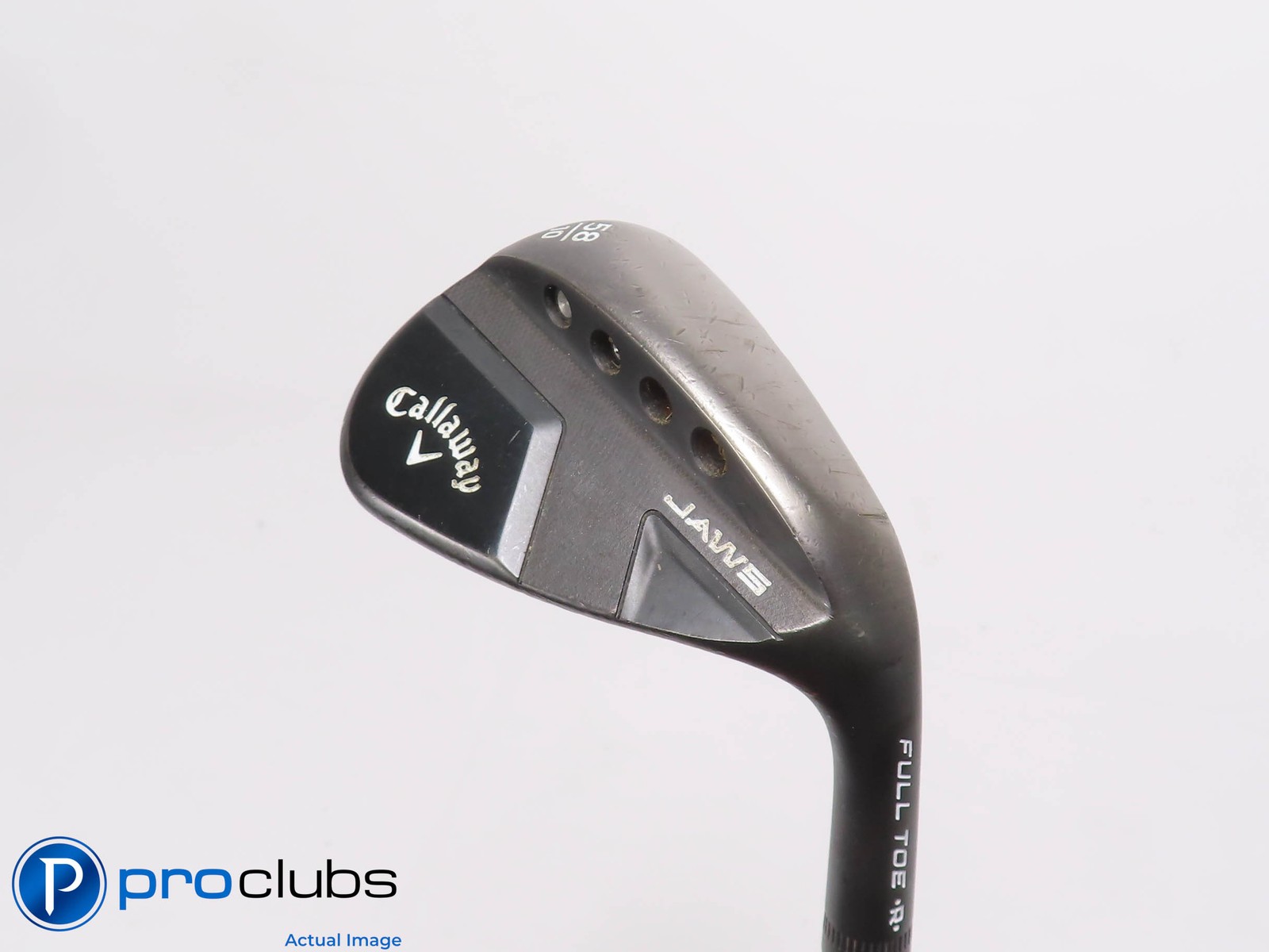 Callaway JAWS FULL TOE 58*(10*) Wedge - DG Tour Issue Spinner Wedge Flex #469699