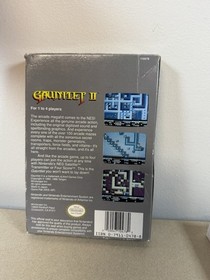 Gauntlet II 2 Nintendo NES Video Game - CIB W/ box and manual