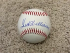 Ted Williams Autographed Baseball With COA