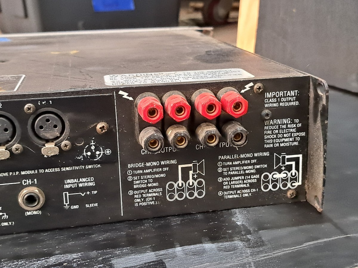 Crown Macro-Tech 3600VZ 2-Channel Power Amplifier | eBay
