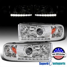 Fits 1994-2001 Ram 1500 94-02 Ram 2500 3500 Ram Projector Headlight Led Bar Fits 1994-2001 Ram 1500 94-02 Ram 2500 3500 Ram Projector Headlight Led Bar