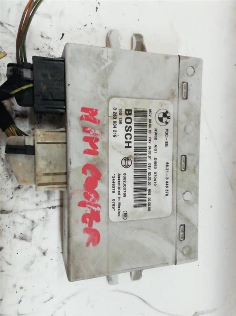 0263004219 centralina sensori parcheggio paraurti MINI COOPER «R50 2001 8096