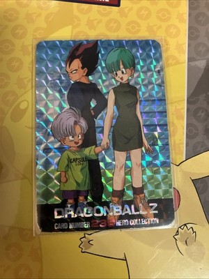 Dragon Ball Z Hero Collection 2 - Vegeta, Bulma, Trunks #239 - Prism Foil Artbox