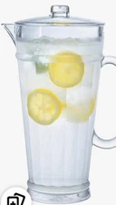 plastic pitcher with lid