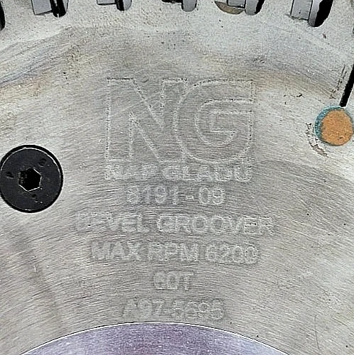 NAP GLADU ТЕНОНЕР/ФОРМОВЩИК ПИЛА ДИАМЕТР ЛЕЗВИЯ: 11 «ARBOR: 1-3/4» ЗУБЬЯ: 120 ВСЕГО - Изображение 3 из 4