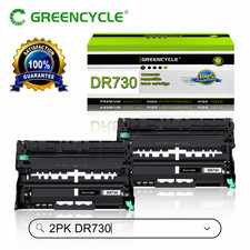 2 Pack - DR730 DR-730 Drum Unit for Brother DCP-L2510D DCP-L2530DW DCP-L2550DN