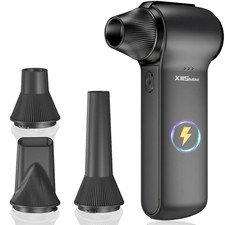 Compressed Air Duster 180000RPM Super Power Cordless Electric Air Duster wi...