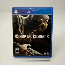 Mortal Kombat X Sony PlayStation 4 PS4 Video Game Complete with Case  Insert