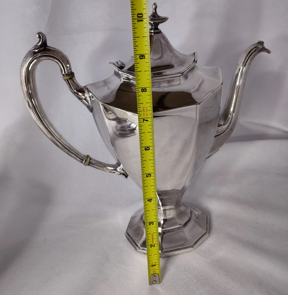 Serviço de chá café Reed & Barton 5 peças (Taunton, Massachusetts) - Imagem 2 de 4