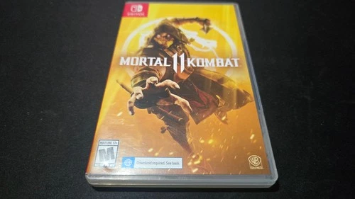 Mortal Kombat 11 Warner Bros. Nintendo Switch NRMT condition COMPLETE n box!
