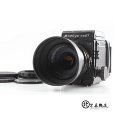  MINT w/HOOD Mamiya RB67 Pro S Body Sekor C 127mm F3.8 Lens 120 Back From JAPAN