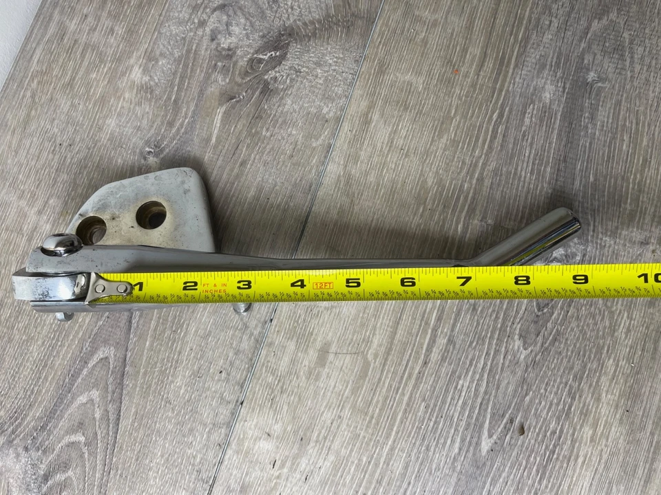 84-99 Harley Davidson Softail Rigid FX FL Big Twin DNA Chrome Kickstand Foto 2 de 4