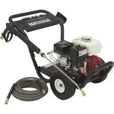 NorthStar Gas Cold Water Pressure Washer, 3300 PSI, 2.5 GPM, Cat Pump, Honda