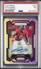 2023 PANINI PRIZM AUTO #394 YAYA DIABY PSA 7