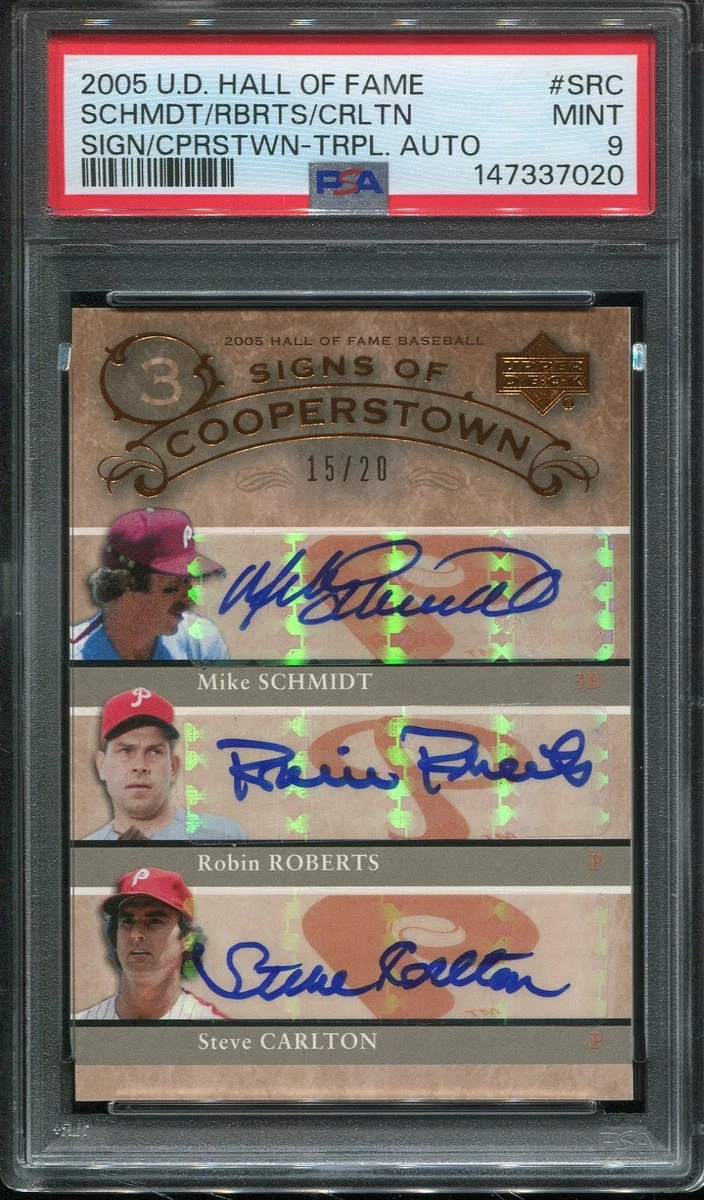 Robin Roberts Professional Sports Authenticator (PSA) Baseball