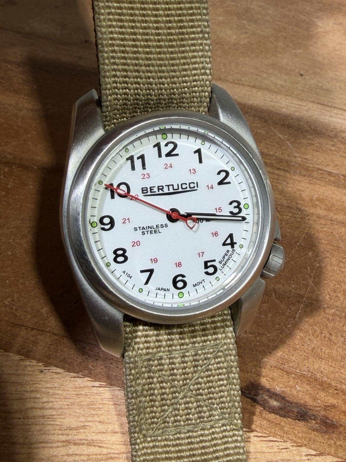 Bertucci A-1S Field Defender White Dial