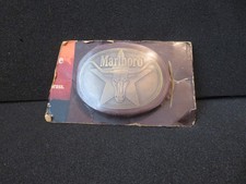 Vintage 1978 Original Solid Brass Marlboro Longhorn Belt Buckle New Old Stock