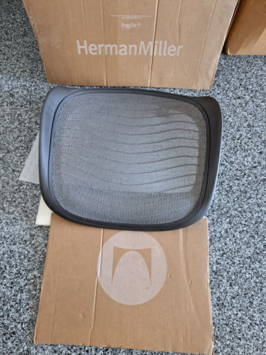 Herman Miller Aeron Classic Taglia C TEXUDO PATTERN SEAT PAN RICAMBIO Nuovo - Foto 1 di 2