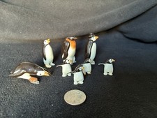 Hagen Renaker Penguin Family Lot Of 8
