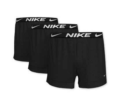 NWT. Nike.  3 Pack. Dri-FIT  Essential Microfiber Boxer. Black. MRSP. $45.00