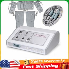 Air Pressure Slimming Suit Pressotherapy Infrared Lymphatic Drainage Machine USA