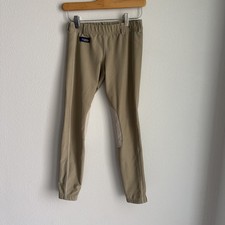 Irideon Girls Youth Tan Riding Breeches Equestrian Pants Sz Large
