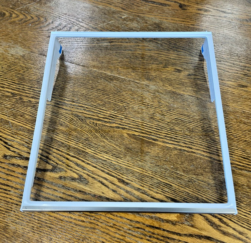 GE Refrigerator shelf, white, WR32X31967, OEM Part from model PAD28BYTFS (Open box)