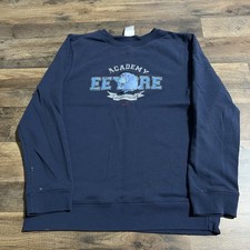 VTG Disney Winnie The Pooh Eeyore Academy Pullover Sweatshirt Size L Large Cute