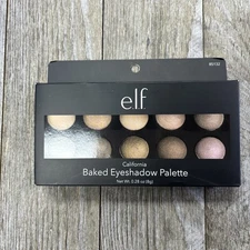 E.L.F. Baked Eyeshadow Palette #85132 CALIFORNIA ~ 10 Shades