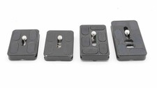 Unbranded Arca Quick Release Plate Lot of 4 50/60/70mm 21280