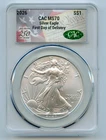 New Listing2026 American Silver Eagle 1 OZ CAC MS70 250th Anniversary Label