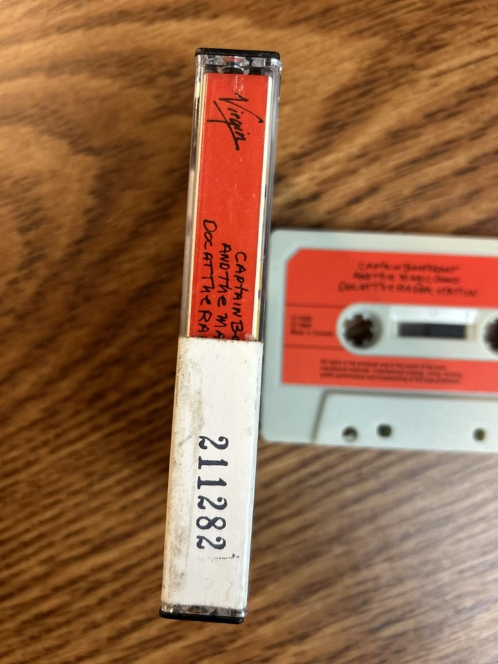 Captain Beefheart Doc at Radar Station 1980 Cassette Virgin Made in Canada Foto 2 de 4