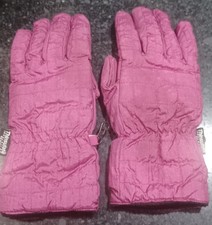 Thinsulate Pink Thermal Insulation Gloves Girl's Size XL 14/16 