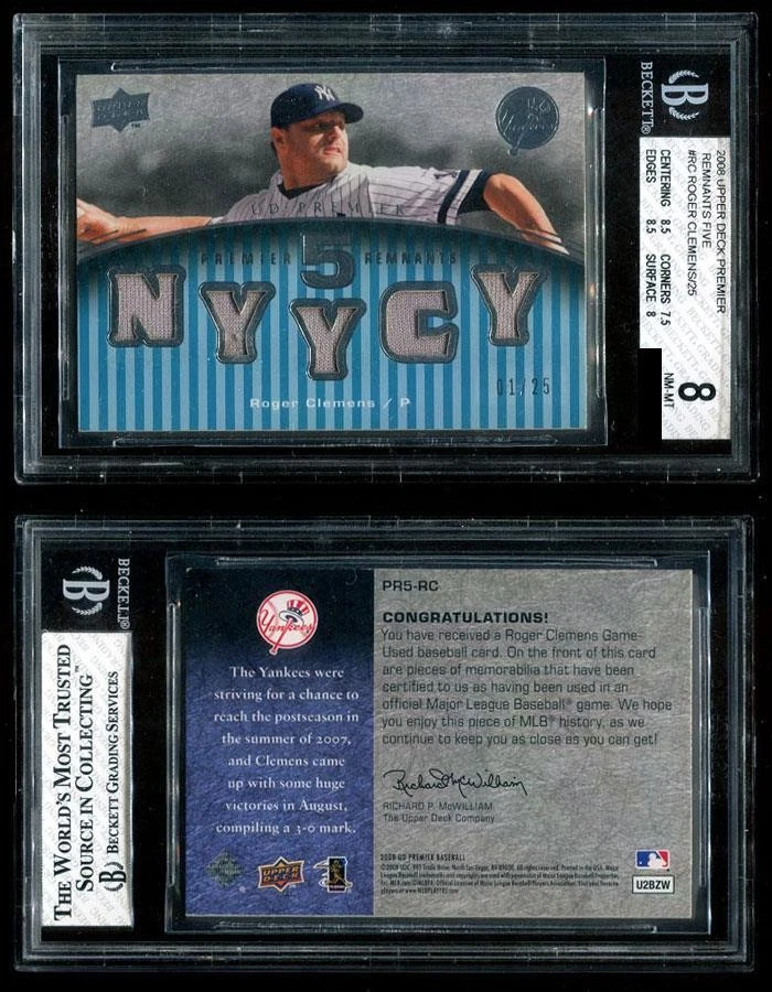 Upper Deck Major Leagues (MLB) Roger Clemens Baseball Sports