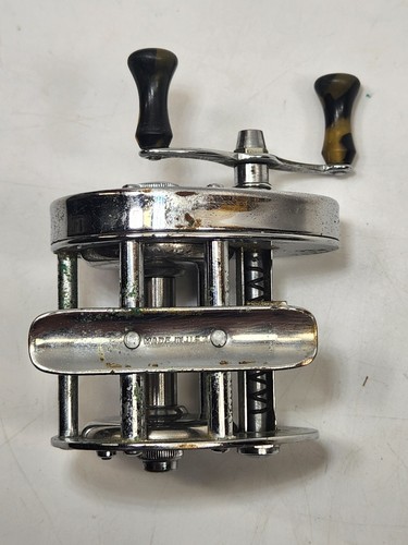 Vintage Shakespeare No. 1924 Model FK Direct Drive Baitcasting Reel Made In USA - Picture 14 of 17