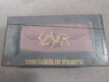 SLAYER SOUNDTRACK TO THE APOCALYPSE AMMO BOX - 5 DISCS LANYARD BANNER BLOOD PACK
