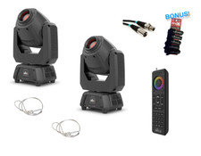 2x Chauvet DJ Intimidator Spot 260X with RFC-XL Remote Control