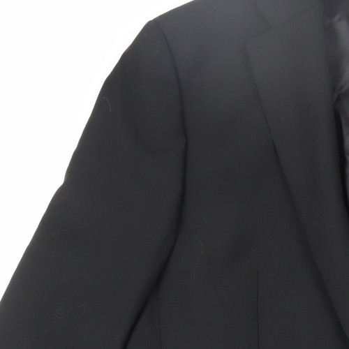 Chaqueta de traje largo Marks and Spencer 38 negra para hombre - Imagen 5 de 12