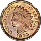 1893 1C Indian Cent NGC MS63RB (PHOTO SEAL)