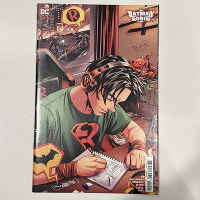 #ad Batman amp; Robin #10 1:25 Acuna Variant Check Pics $40.00