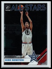 2019-20 Donruss Optic Dirk Nowitzki #10 All-Stars Mavericks NBA Card