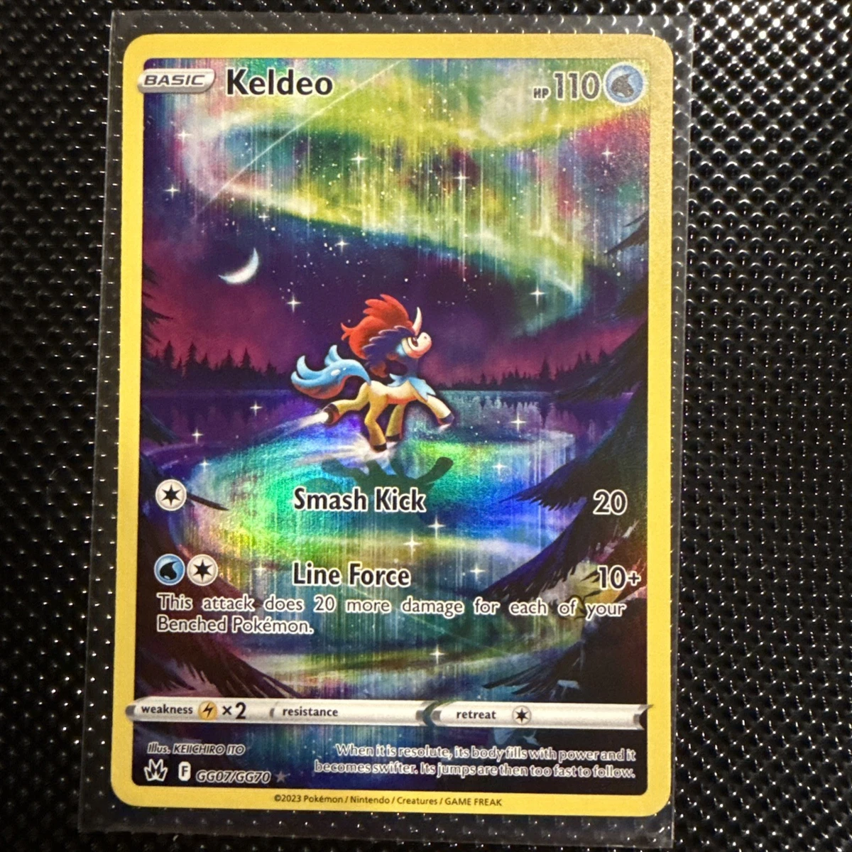 keldeo pokemon card value GX (Dont apply Weakness and Resistance for Benched Pokmon.) Water Keldeo - 045/189 (Reverse Foil)