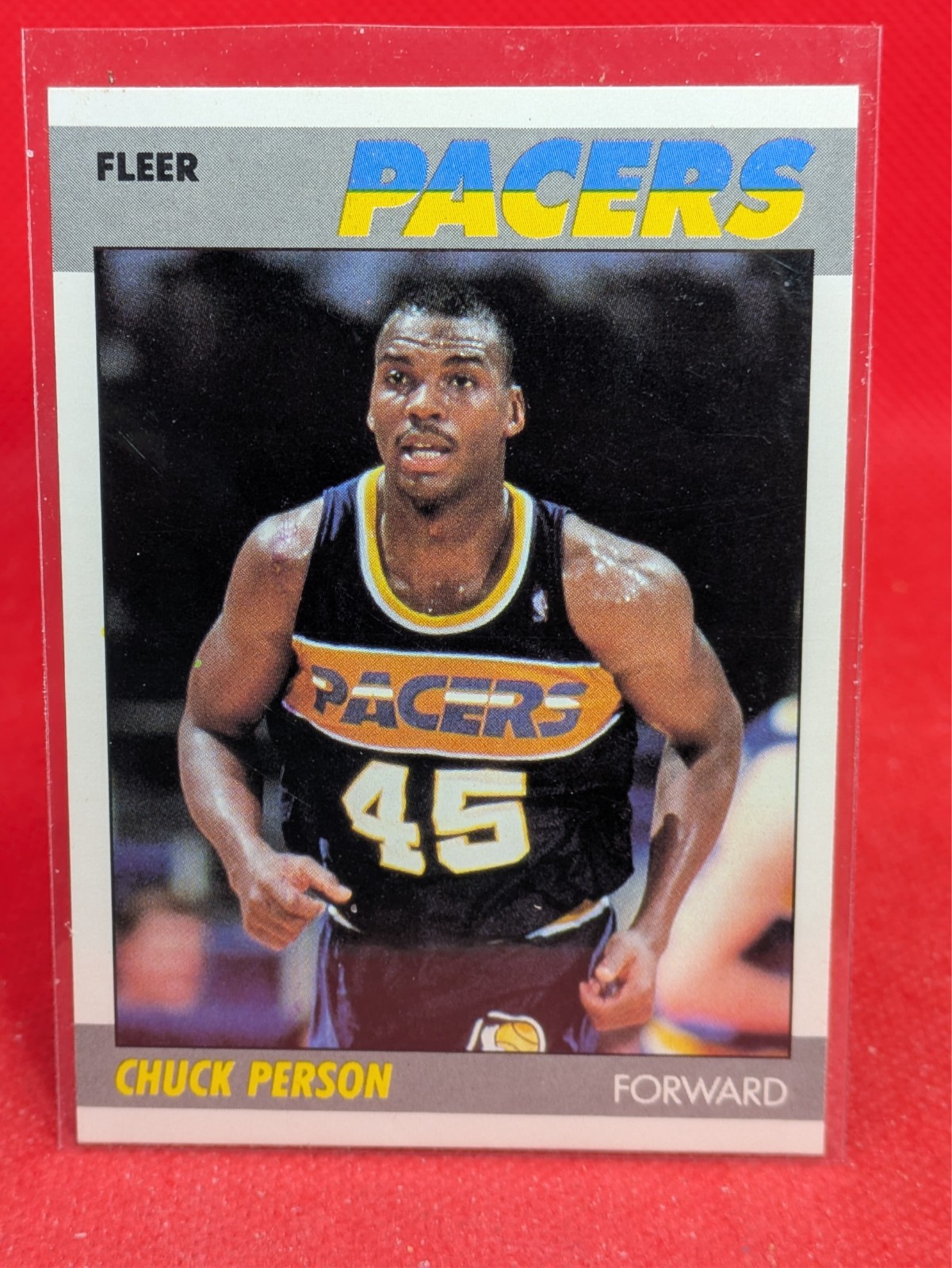 1987-88 Fleer Basketball - Chuck Person #85 (RC) - Indiana Pacers
